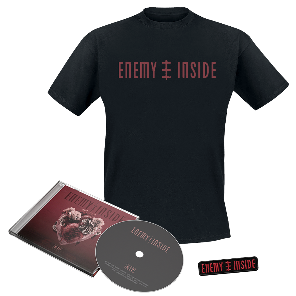 ENEMY INSIDE 'R.I.P.' CD + T-Shirt Bundle