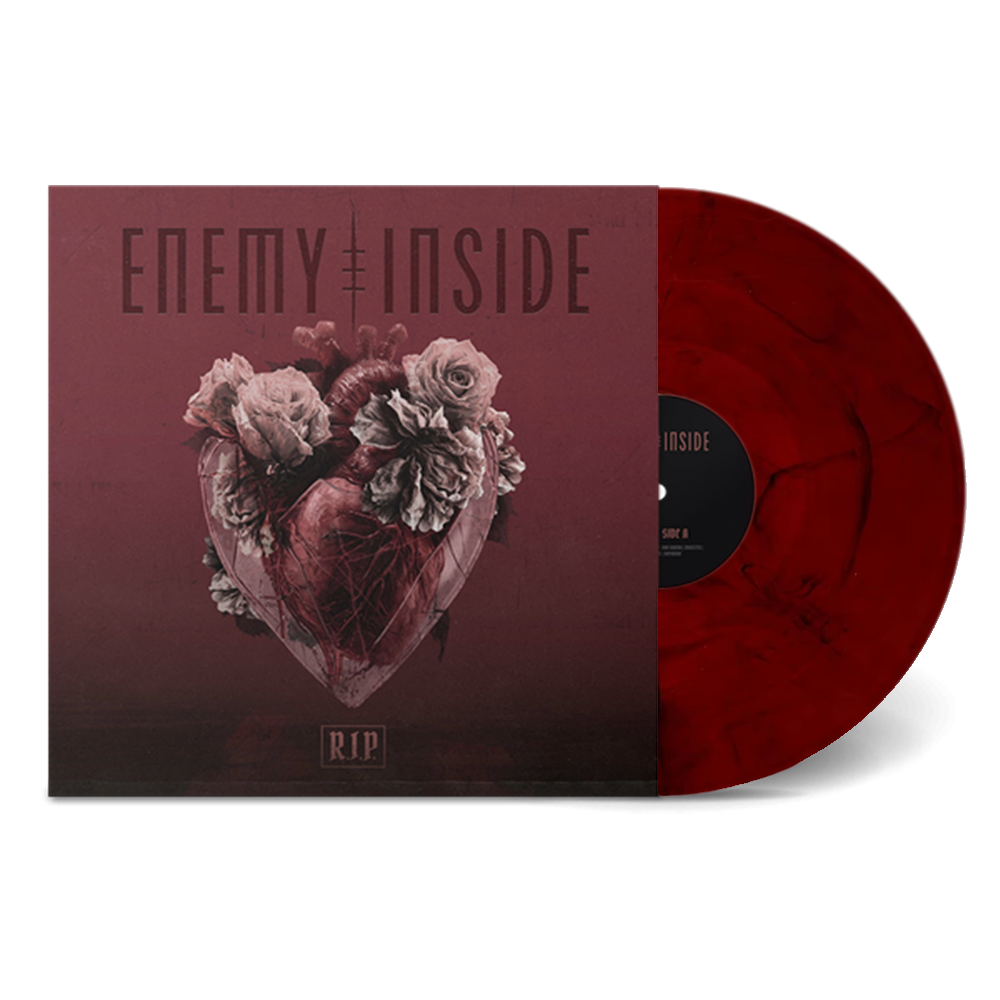 ENEMY INSIDE 'R.I.P.' Heartblood Marble Vinyl